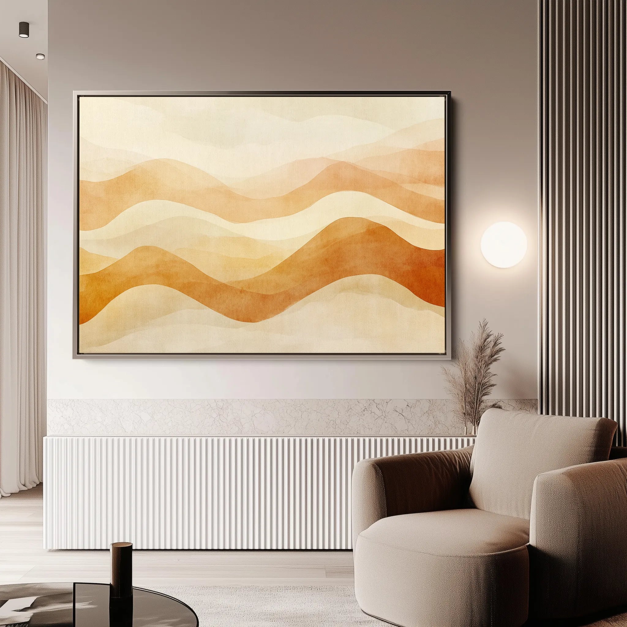Boho Canvas Wall Art WAD180-BH 90 x 60 cm / Stretched on hidden frame