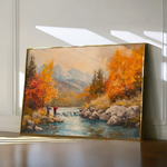 Landscape 180 Canvas Art 90 x 60 cm / Stretched on hidden frame