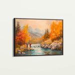 Landscape 180 Canvas Art 90 x 60 cm / Stretched on hidden frame