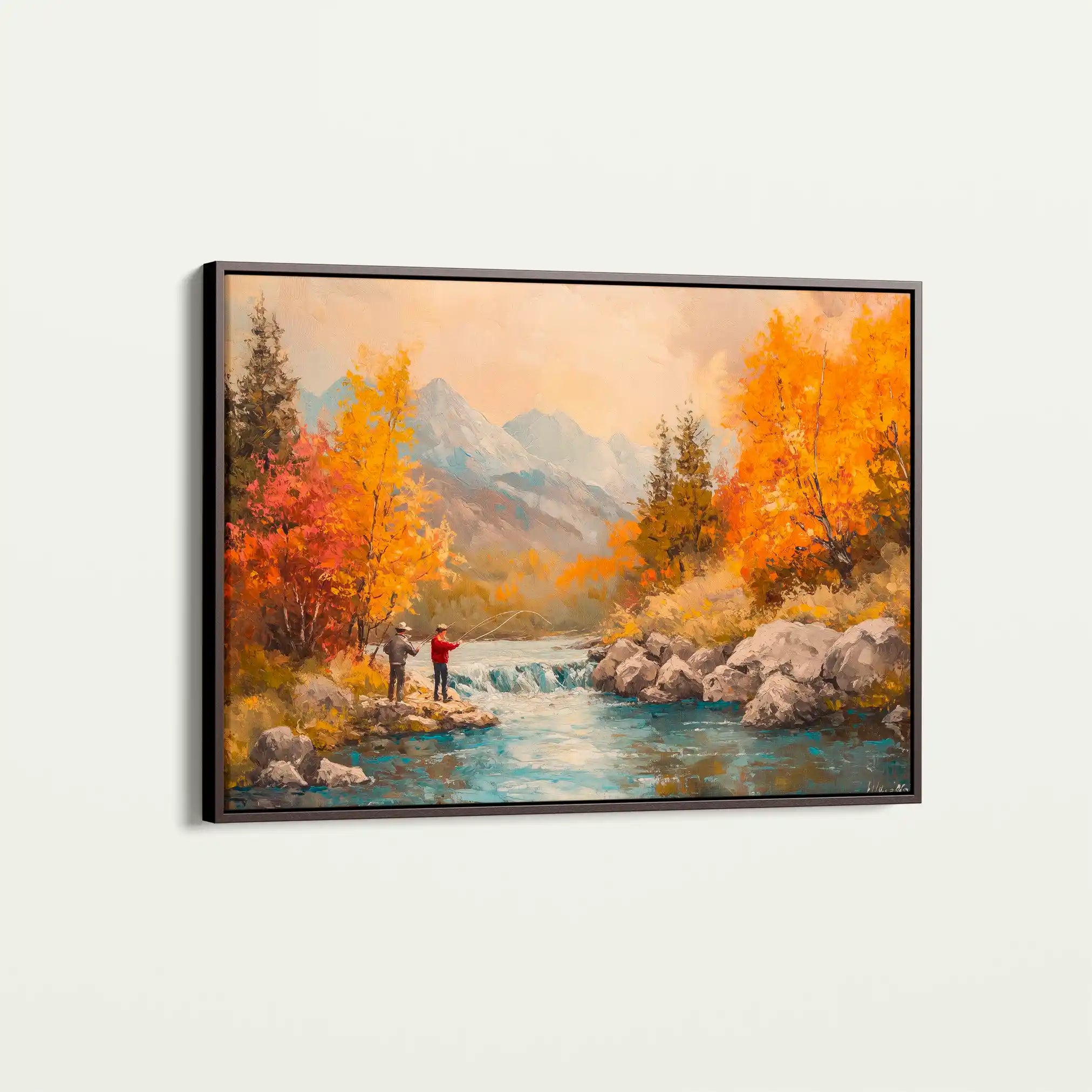 Landscape 180 Canvas Art 90 x 60 cm / Stretched on hidden frame