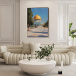 Palestine 180 Canvas Art 60 x 40 cm / Stretched on hidden frame