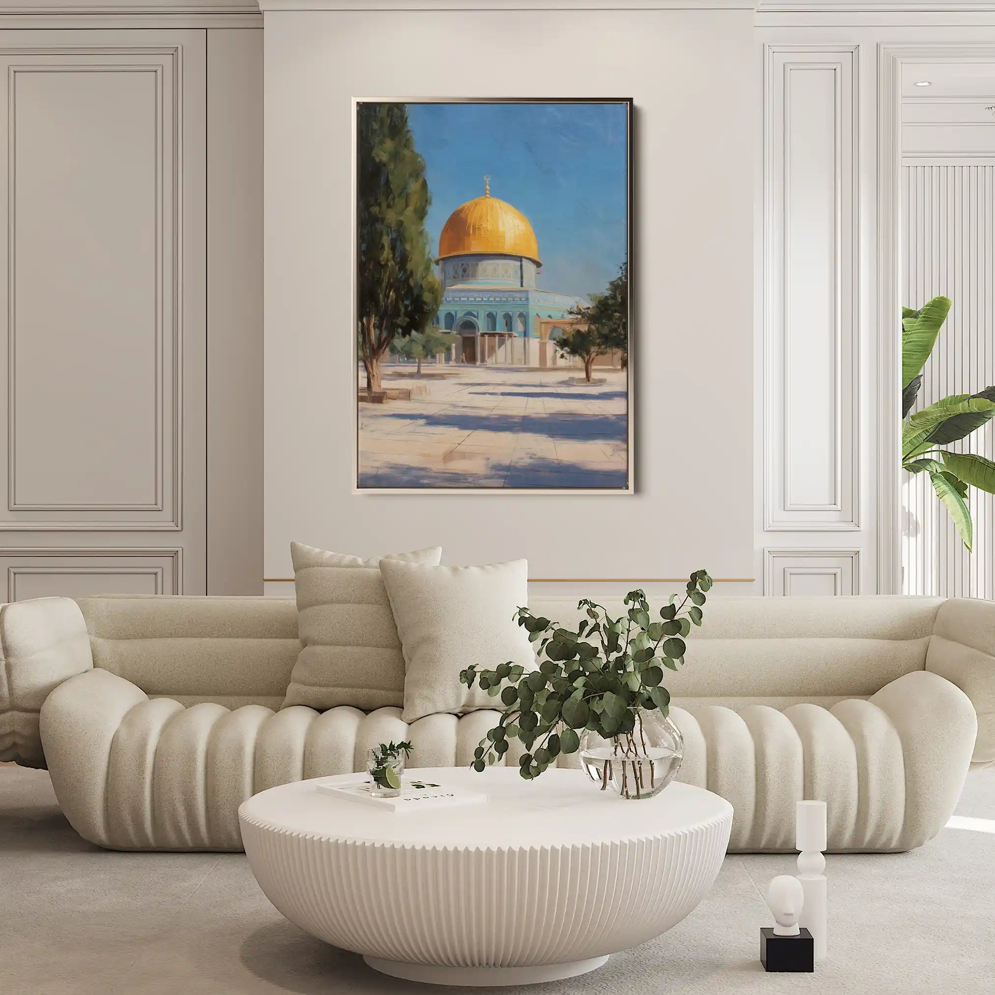 Palestine 180 Canvas Art 60 x 40 cm / Stretched on hidden frame