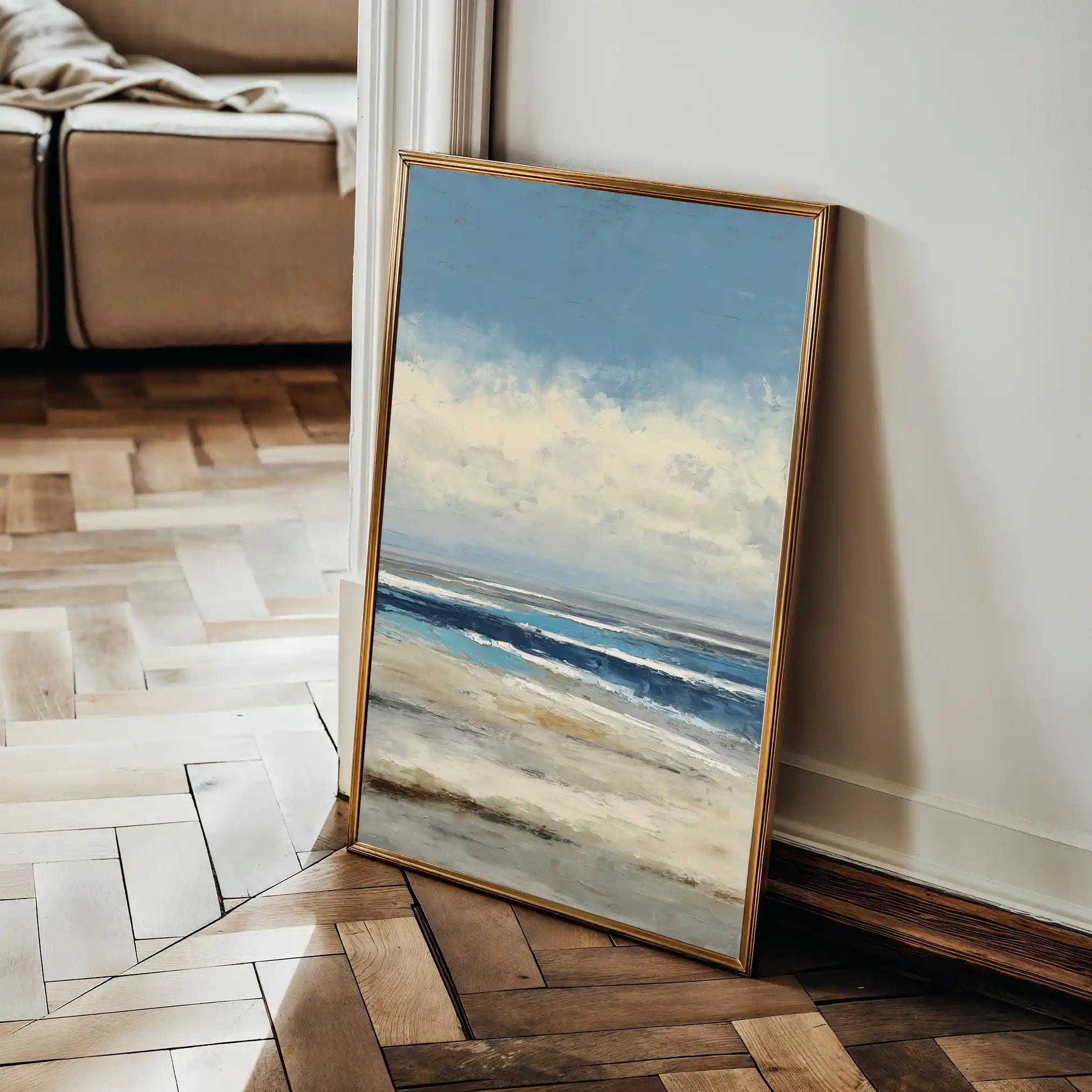 Abstract 1801 Canvas Art 60 x 40 cm / Stretched on hidden frame