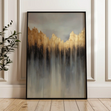 Abstract 1802 Canvas Art 60 x 40 cm / Stretched on hidden frame