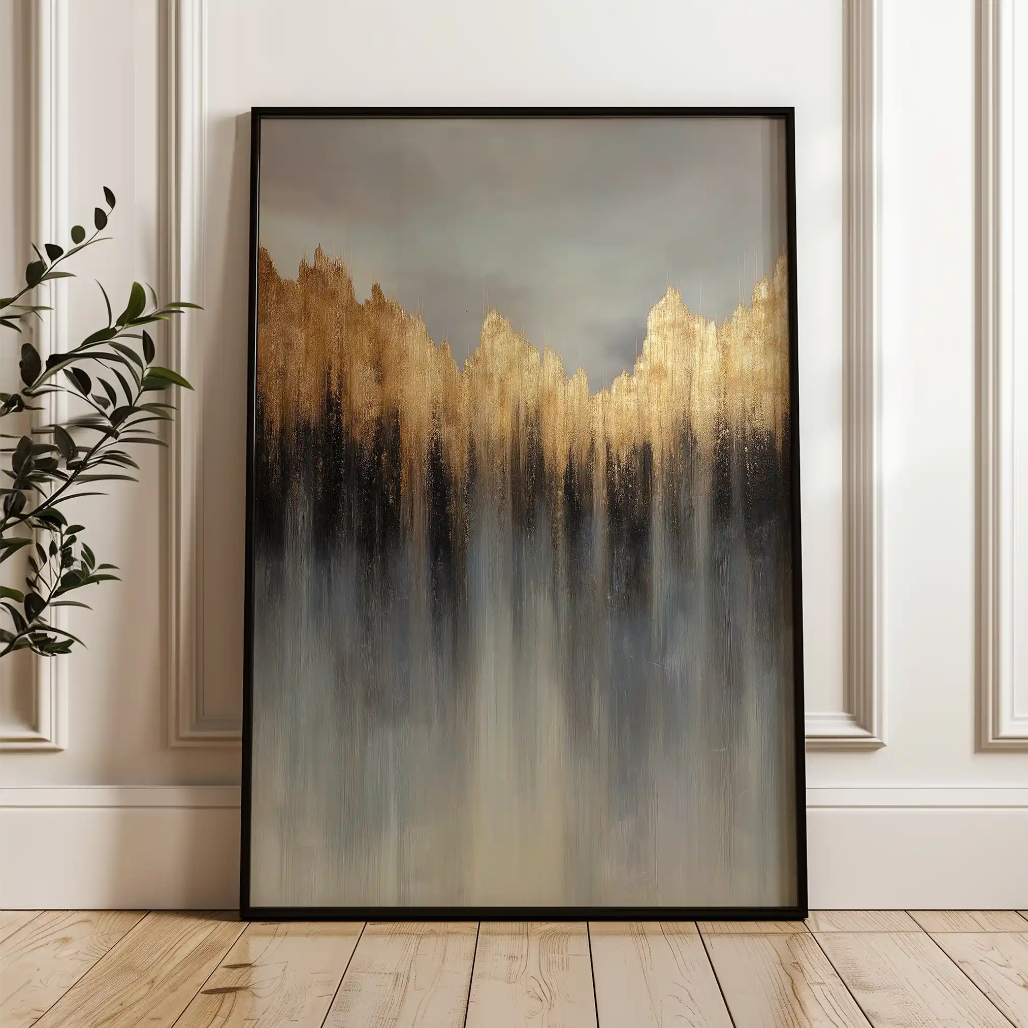 Abstract 1802 Canvas Art 60 x 40 cm / Stretched on hidden frame
