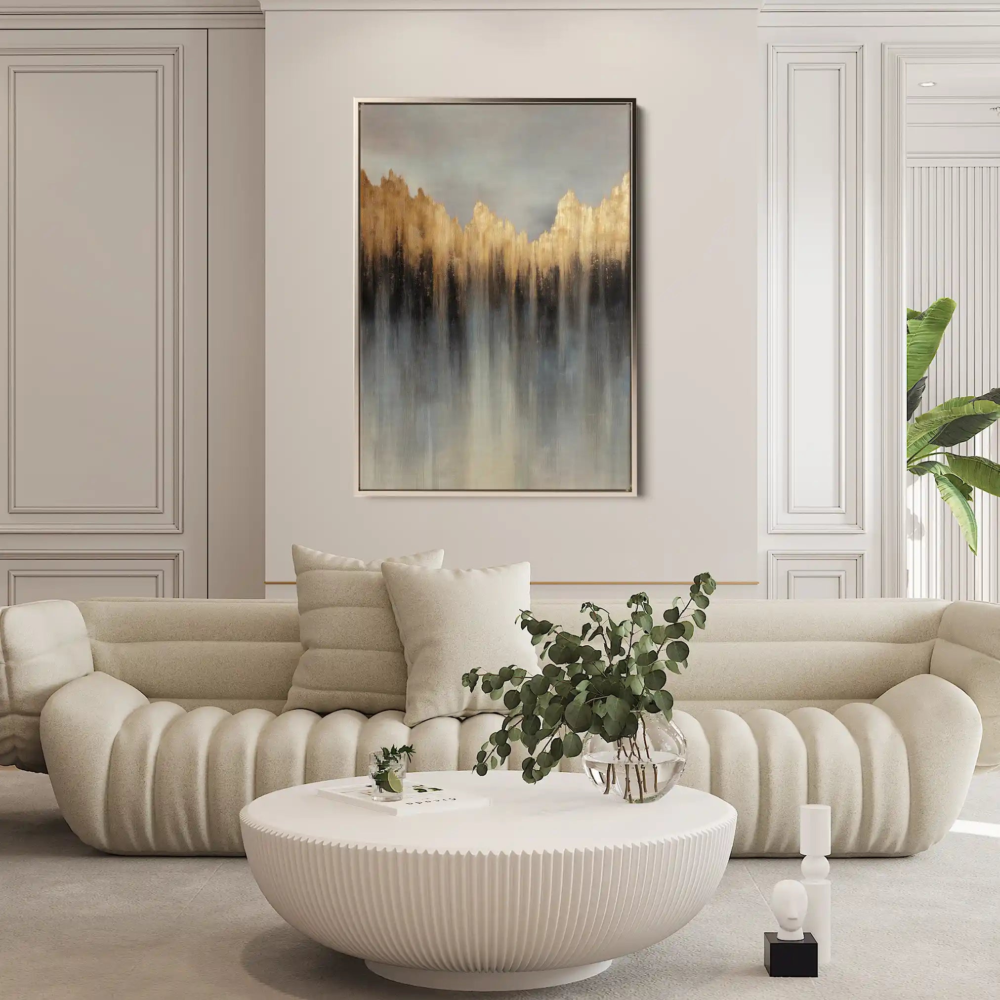 Abstract 1802 Canvas Art 60 x 40 cm / Stretched on hidden frame
