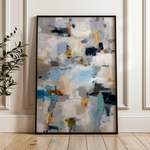 Abstract 1806 Canvas Art 60 x 40 cm / Stretched on hidden frame