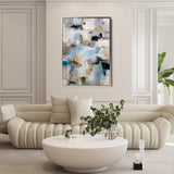 Abstract 1806 Canvas Art 60 x 40 cm / Stretched on hidden frame