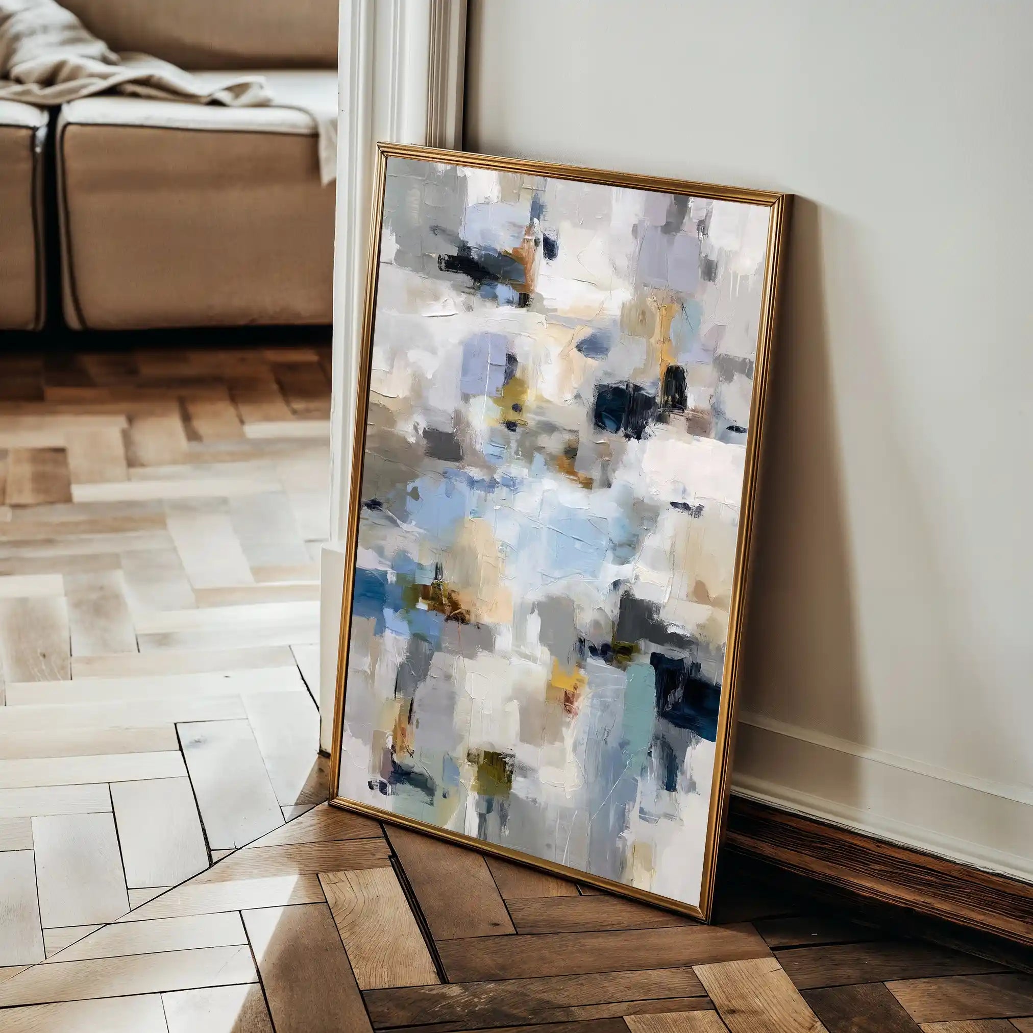 Abstract 1806 Canvas Art 60 x 40 cm / Stretched on hidden frame
