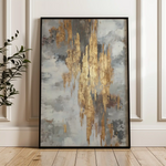 Abstract 1809 Canvas Art 60 x 40 cm / Stretched on hidden frame