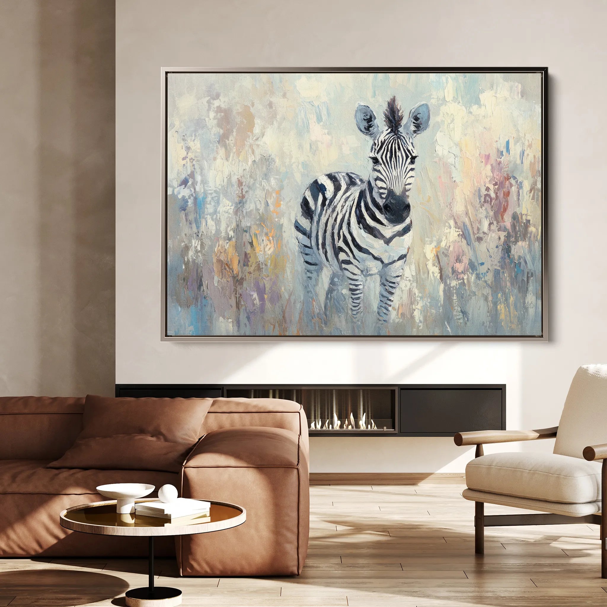 Animals Canvas Wall Art WAD181-AN 90 x 60 cm / Stretched on hidden frame