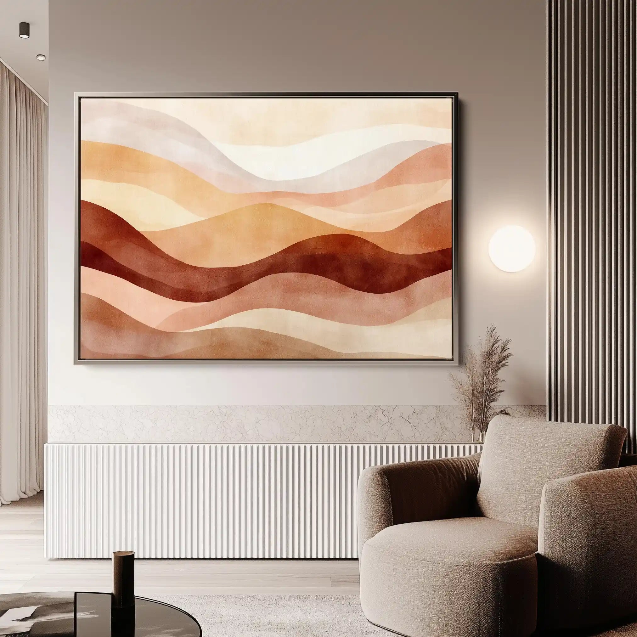 Boho 181 Canvas Art 90 x 60 cm / Stretched on hidden frame