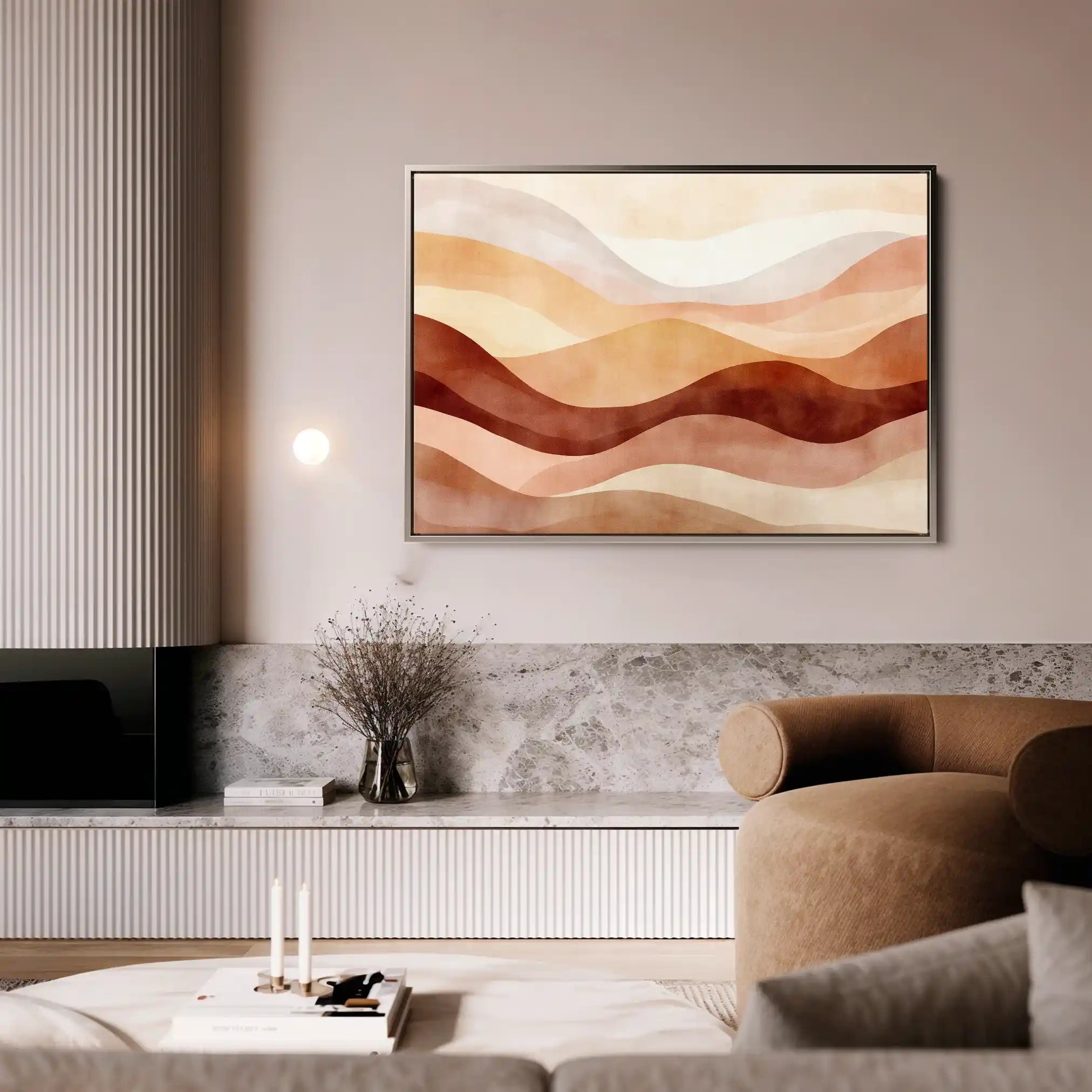 Boho 181 Canvas Art 90 x 60 cm / Stretched on hidden frame