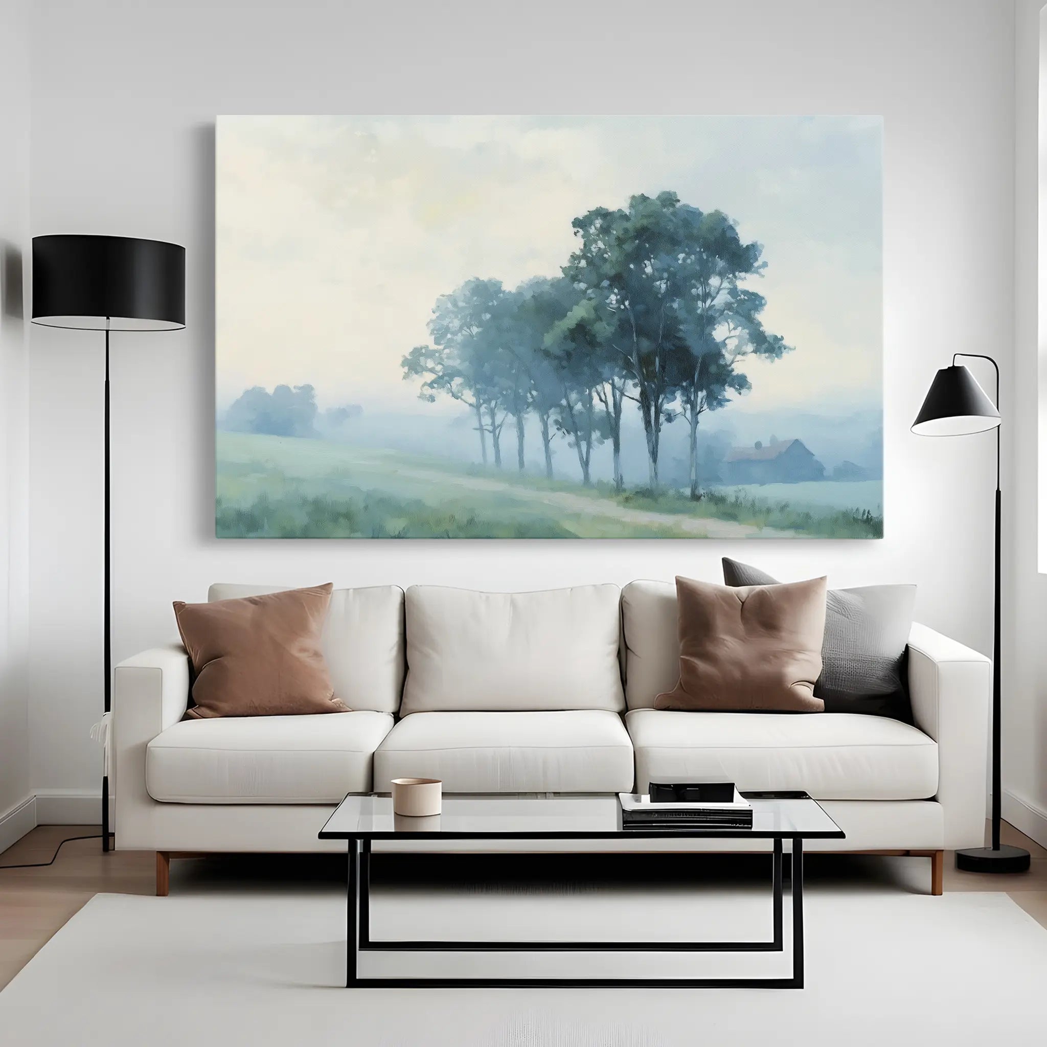 Landscape Canvas Wall Art WAD181-L 90 x 60 cm / Stretched on hidden frame