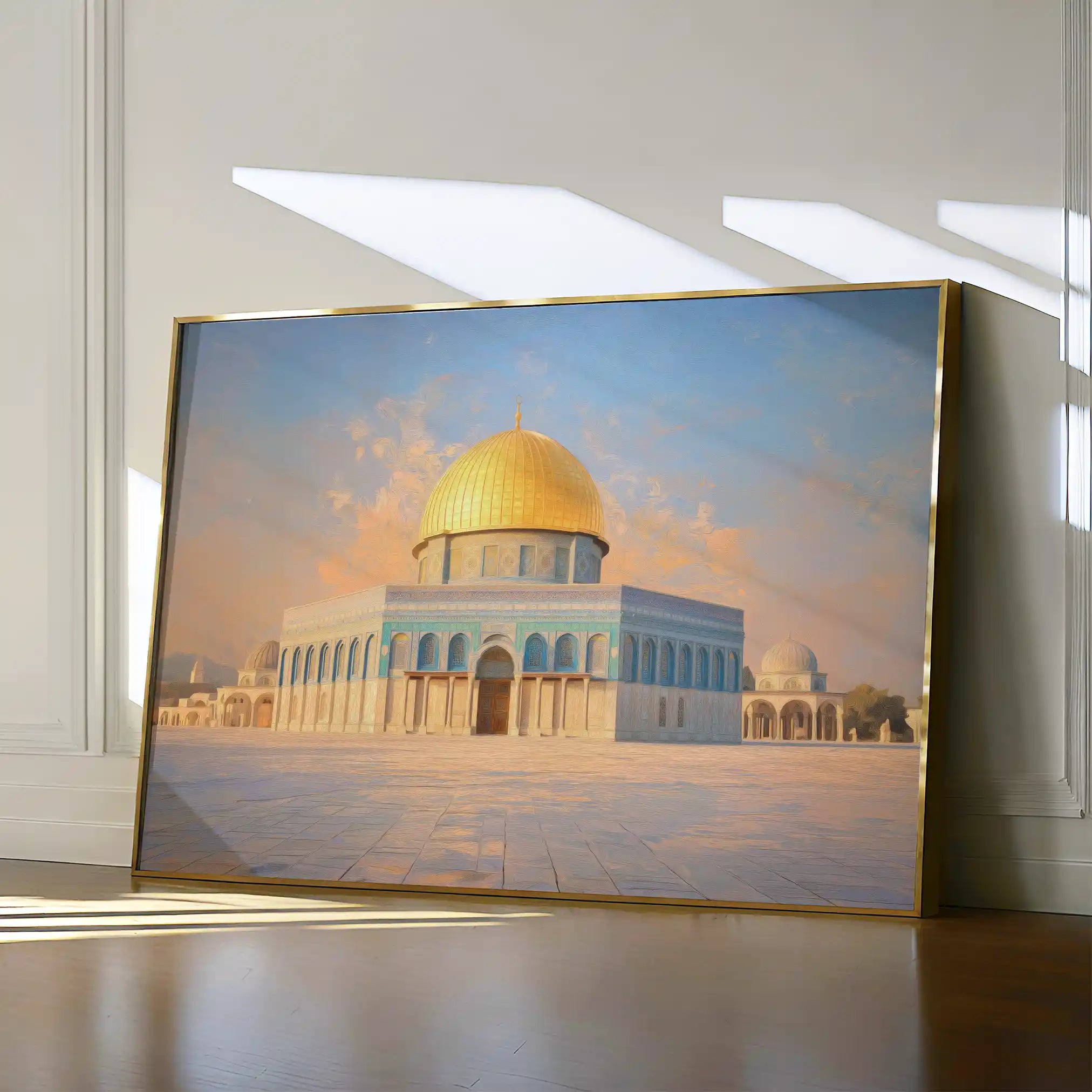 Palestine 181 Canvas Art 60 x 40 cm / Stretched on hidden frame