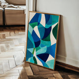 Abstract 1810 Canvas Art 60 x 40 cm / Stretched on hidden frame