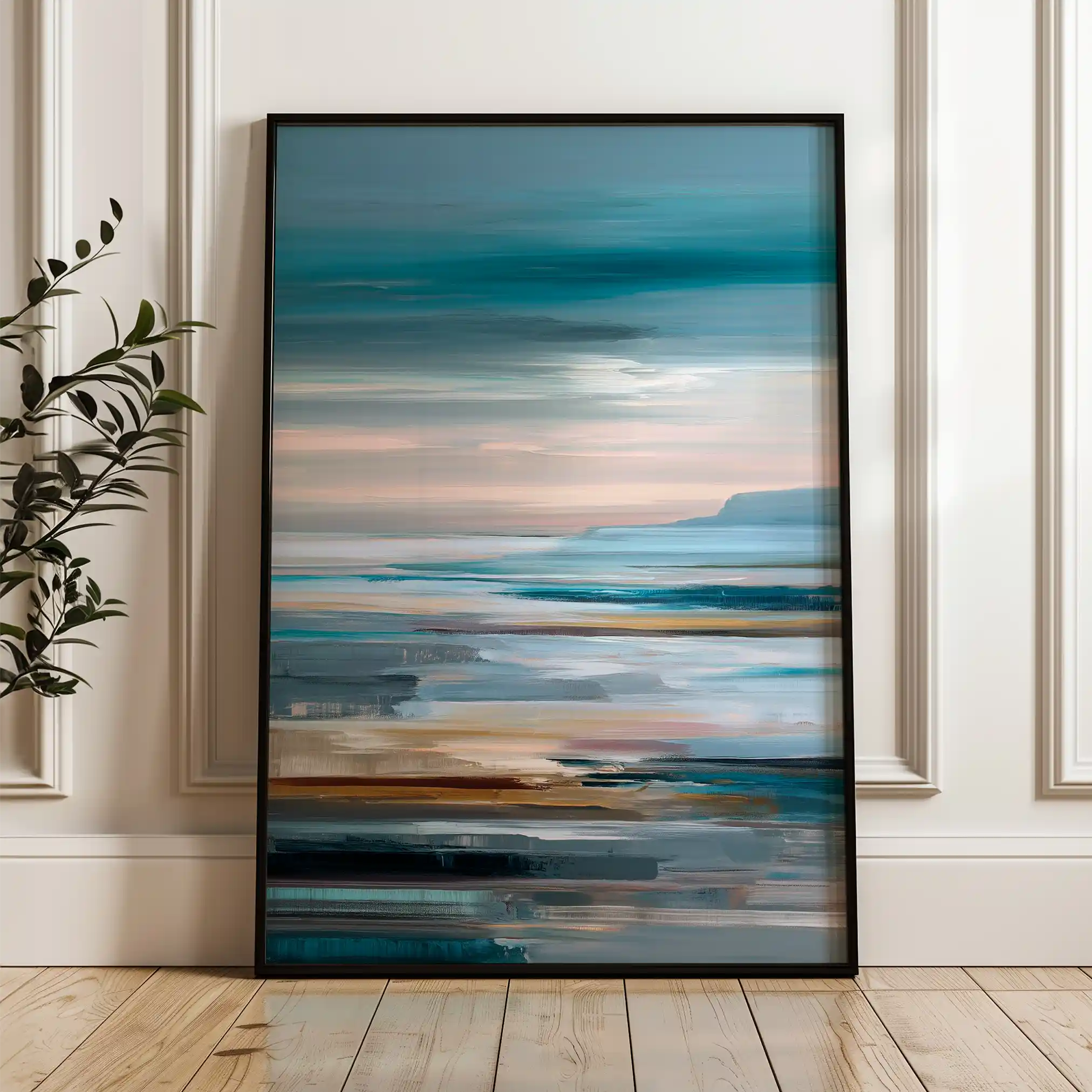 Abstract 1812 Canvas Art 60 x 40 cm / Stretched on hidden frame