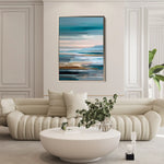Abstract 1812 Canvas Art 60 x 40 cm / Stretched on hidden frame