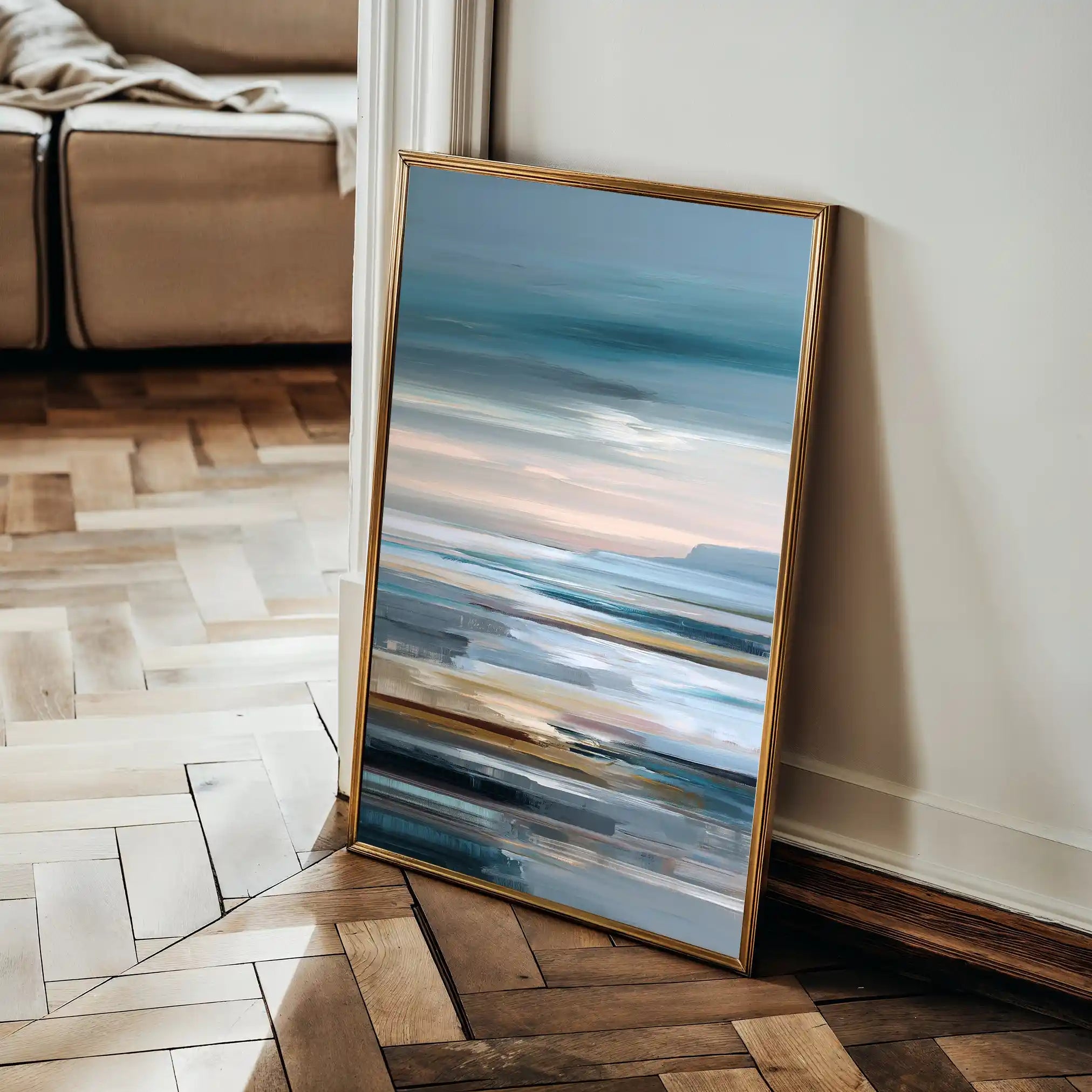 Abstract 1812 Canvas Art 60 x 40 cm / Stretched on hidden frame