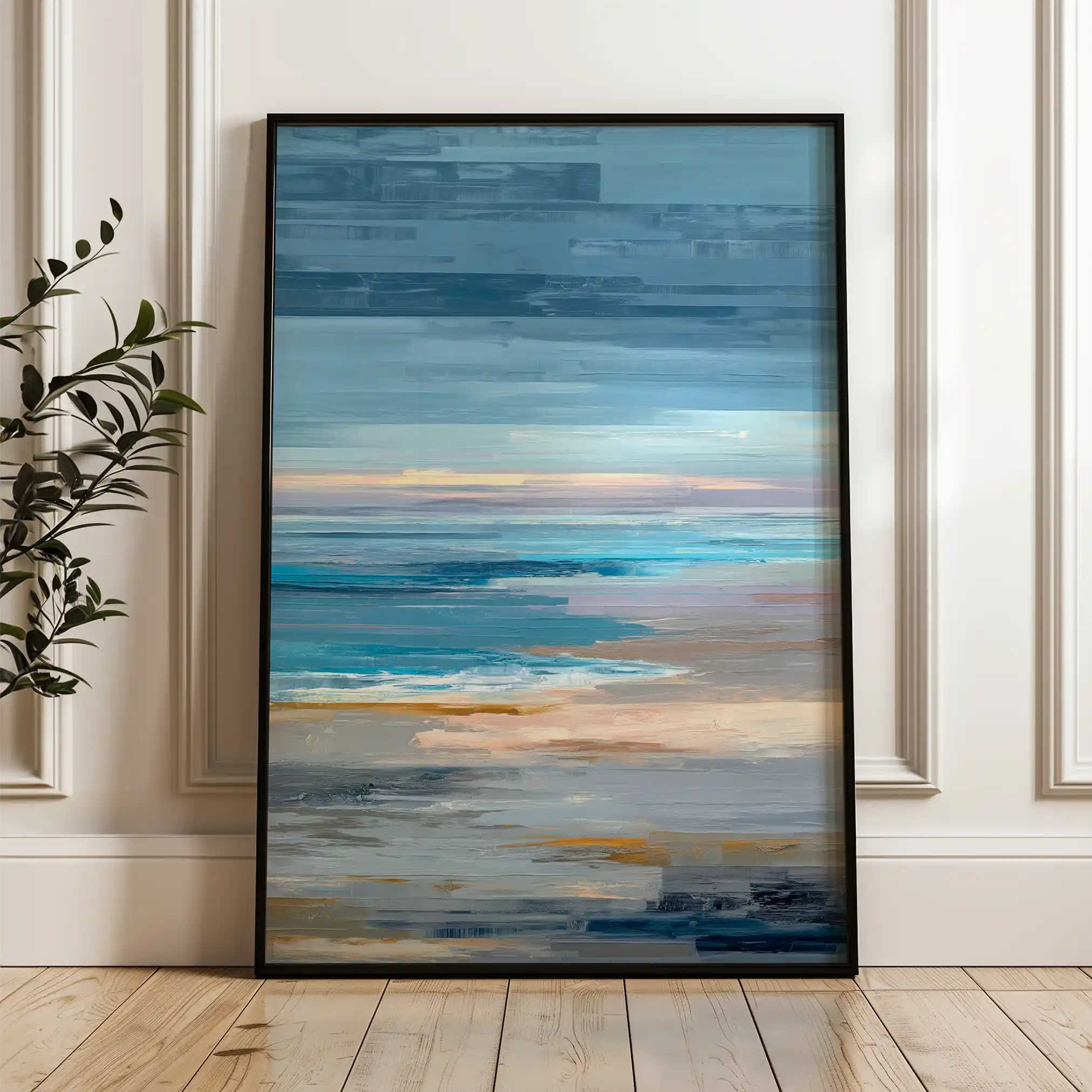 Abstract 1814 Canvas Art 60 x 40 cm / Stretched on hidden frame