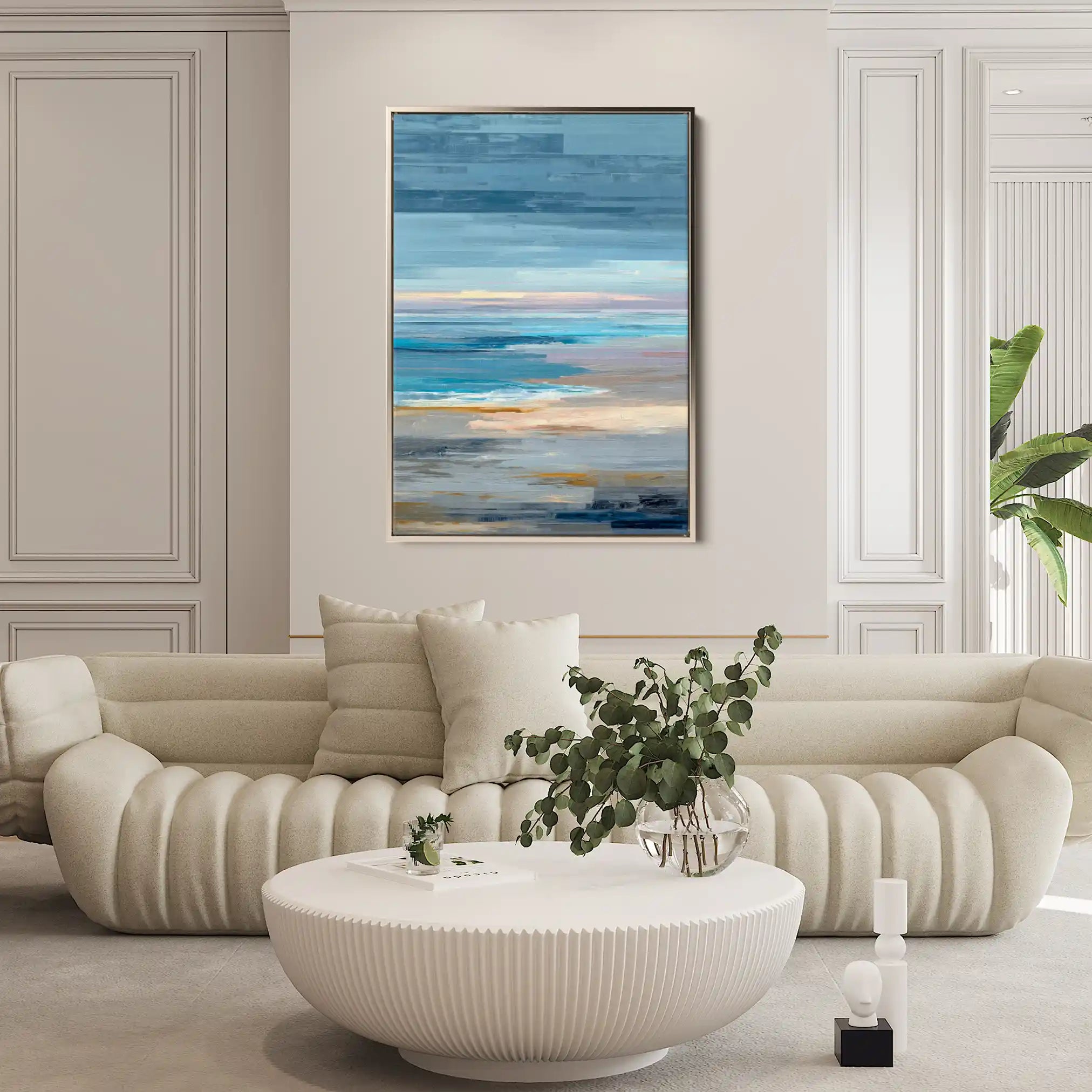 Abstract 1814 Canvas Art 60 x 40 cm / Stretched on hidden frame