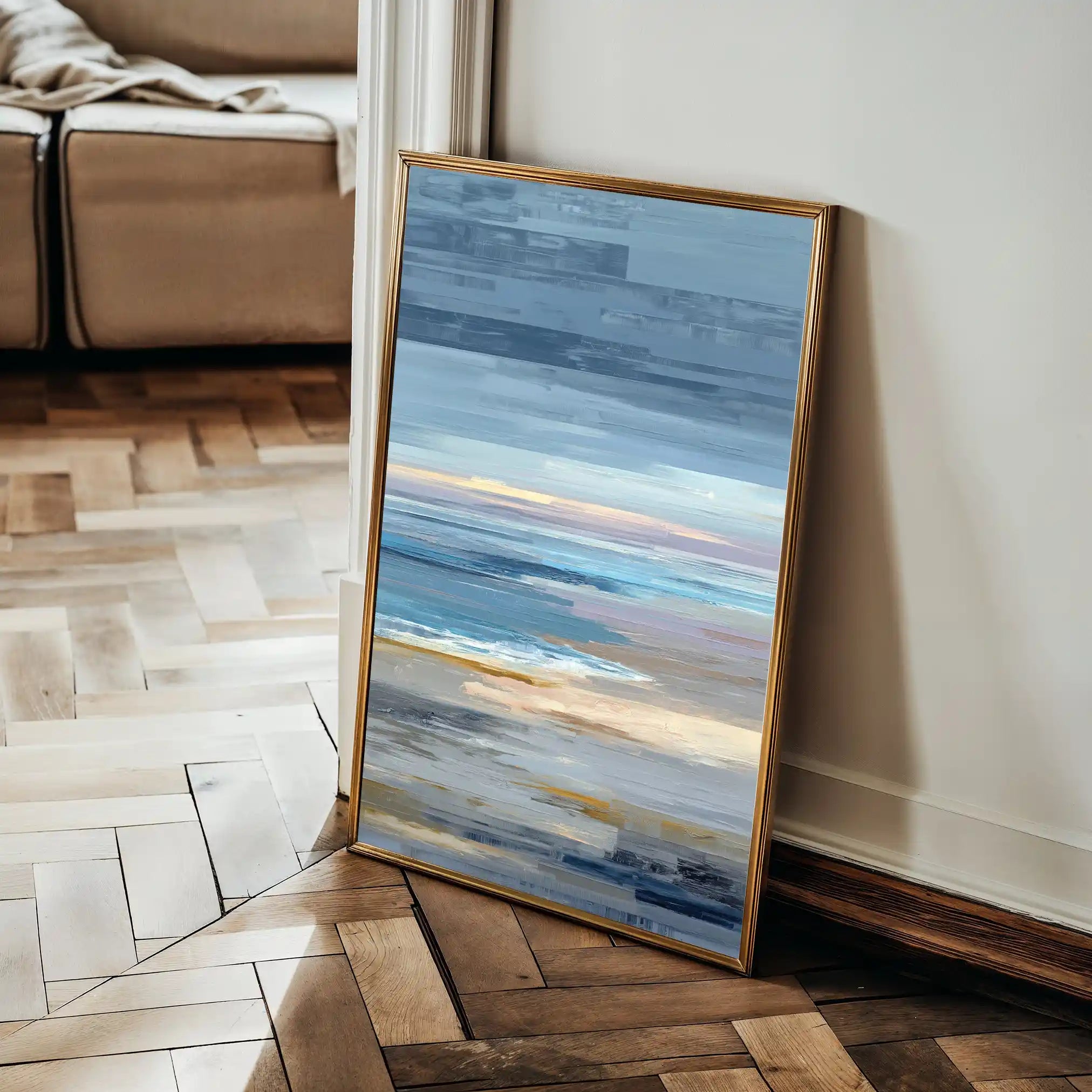 Abstract 1814 Canvas Art 60 x 40 cm / Stretched on hidden frame