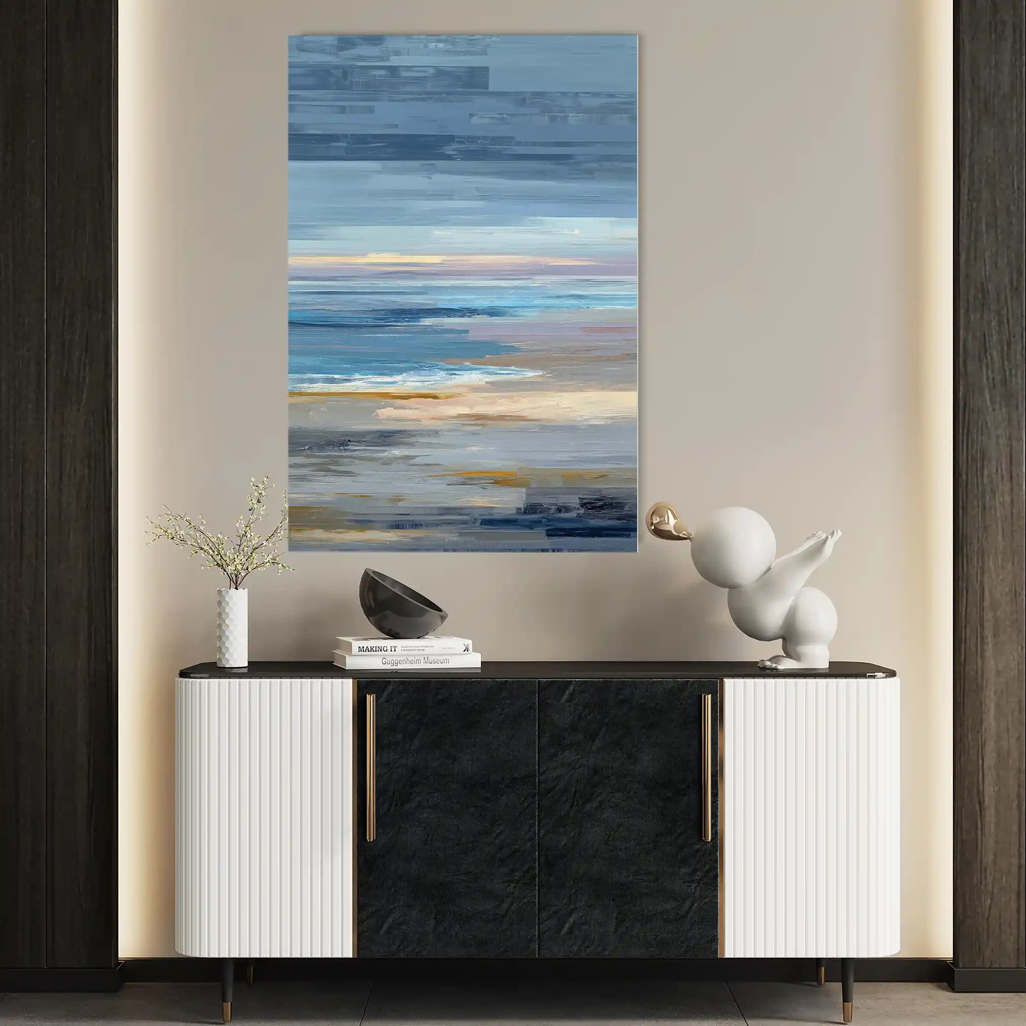 Abstract 1814 Canvas Art 60 x 40 cm / Stretched on hidden frame