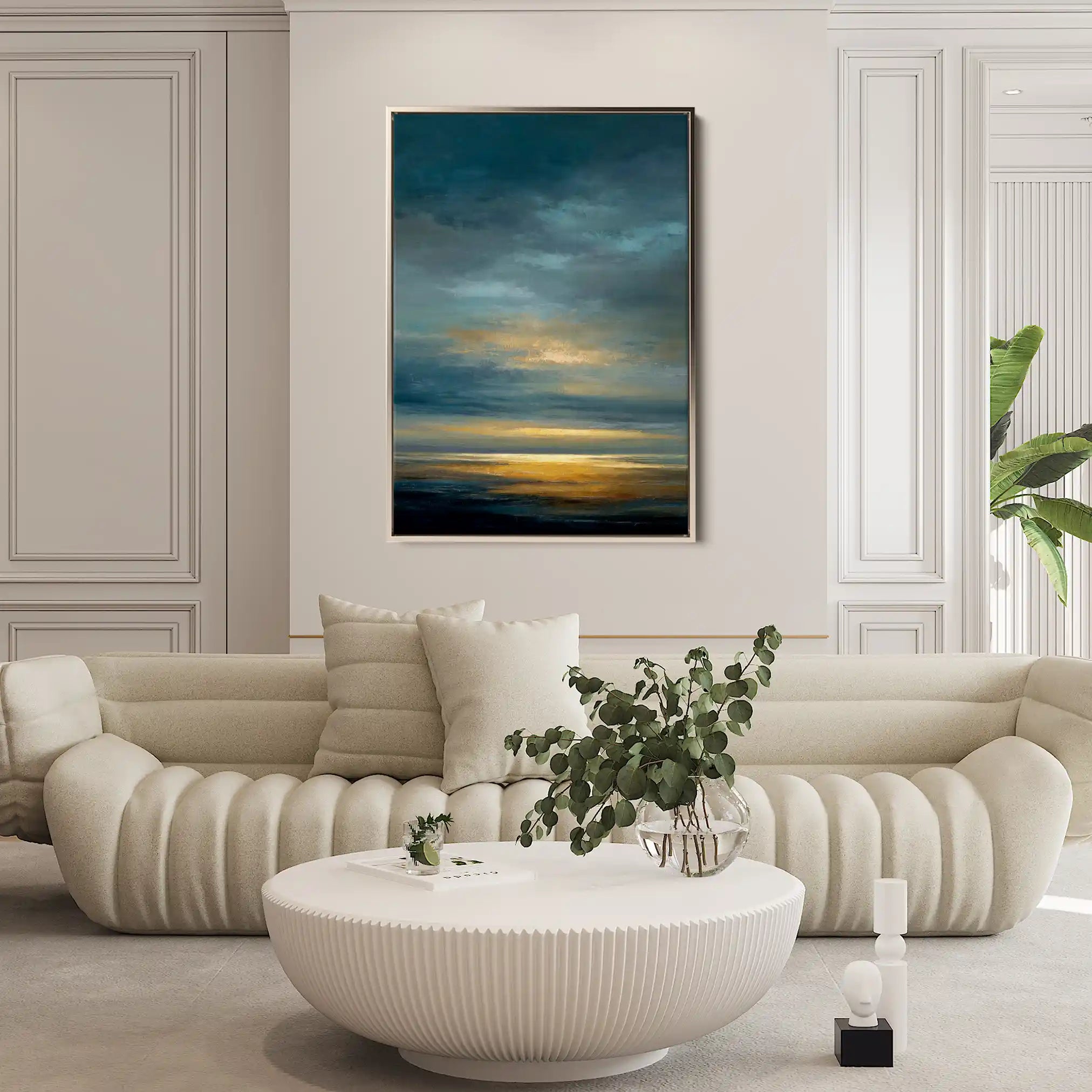 Abstract 1818 Canvas Art 60 x 40 cm / Stretched on hidden frame