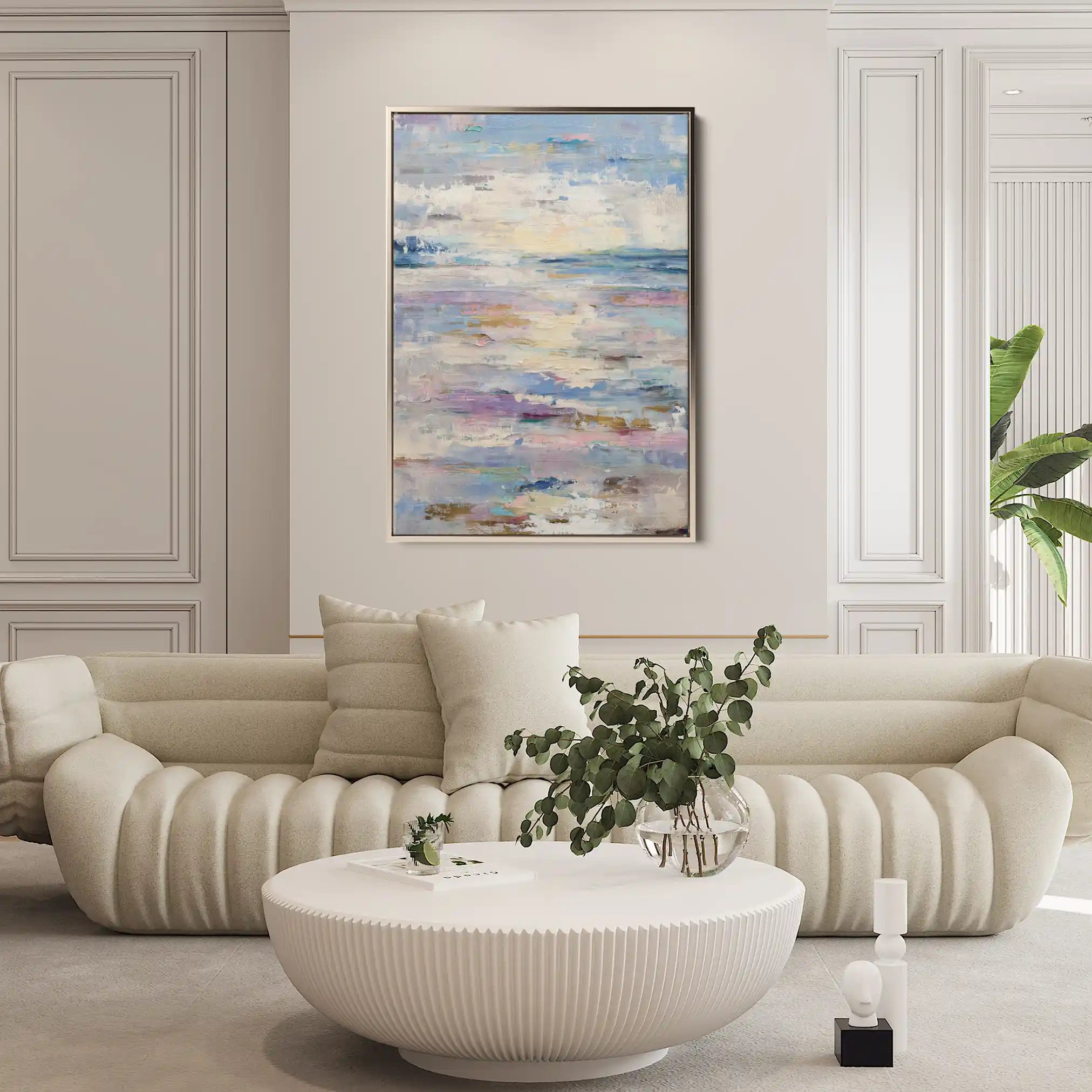 Abstract 1819 Canvas Art 60 x 40 cm / Stretched on hidden frame