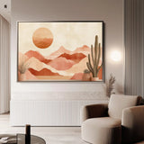 Boho 182 Canvas Art 90 x 60 cm / Stretched on hidden frame