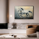 Horses 182 Canvas Art 90 x 60 cm / Stretched on hidden frame