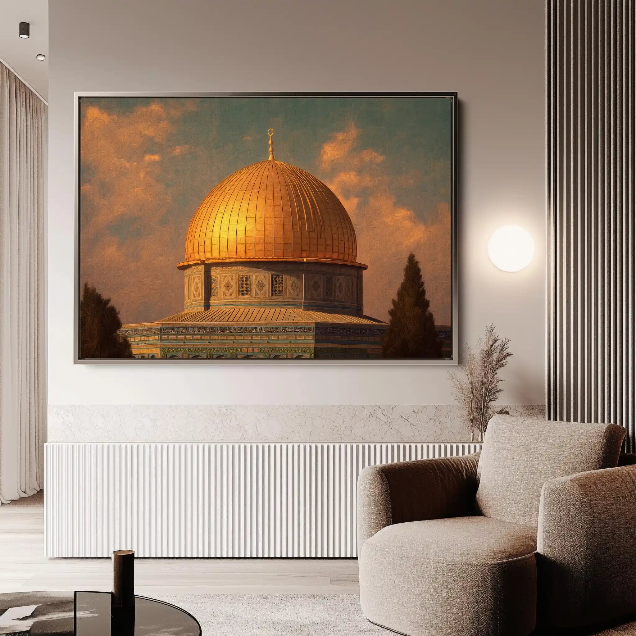 Palestine 182 Canvas Art 60 x 40 cm / Stretched on hidden frame