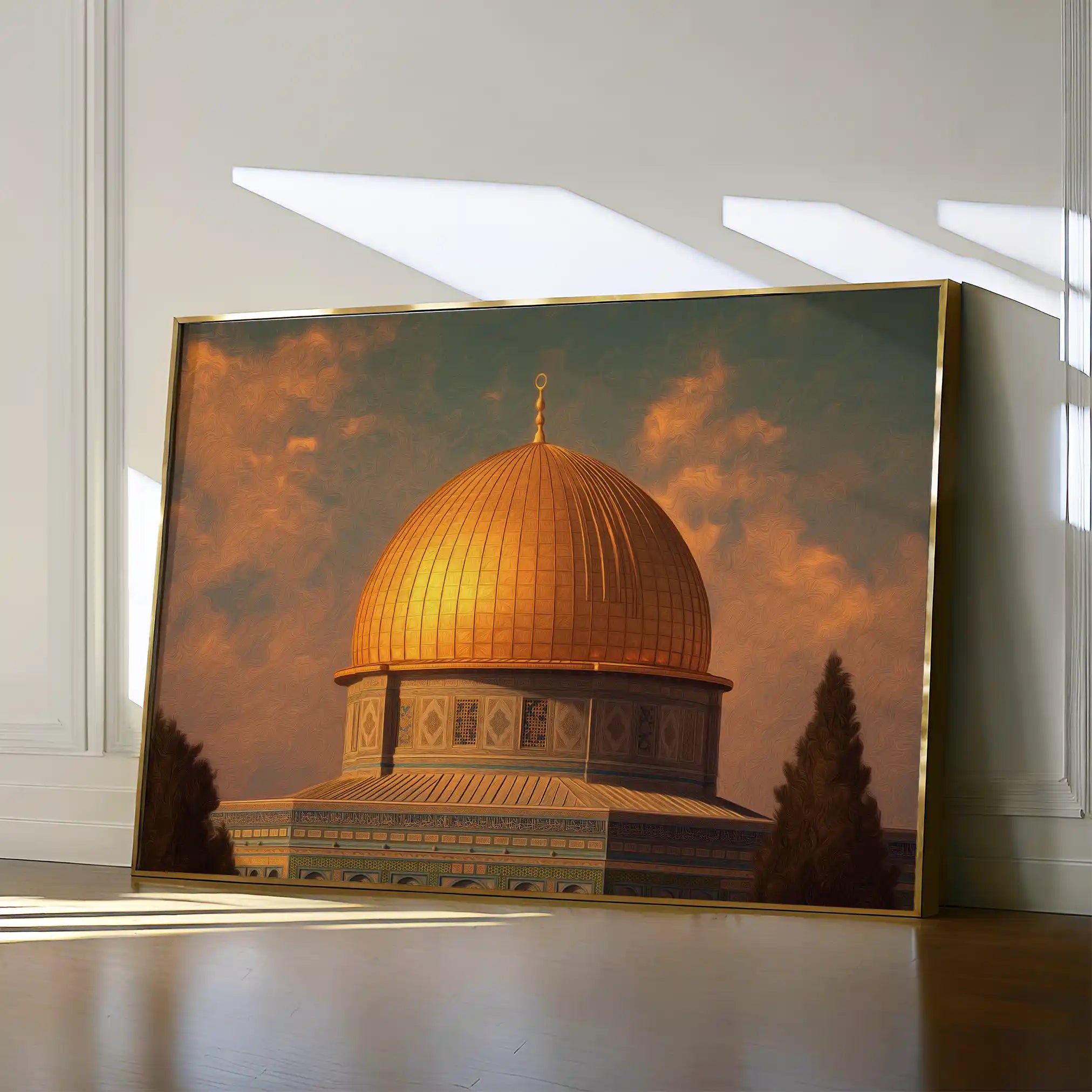 Palestine 182 Canvas Art 60 x 40 cm / Stretched on hidden frame