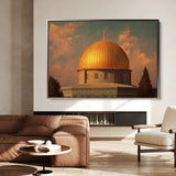 Palestine 182 Canvas Art 60 x 40 cm / Stretched on hidden frame