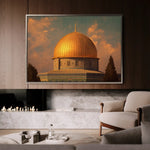 Palestine 182 Canvas Art 60 x 40 cm / Stretched on hidden frame