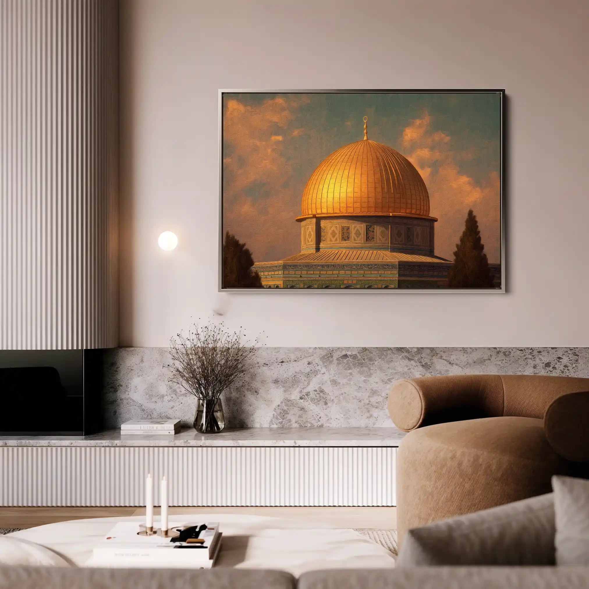 Palestine 182 Canvas Art 60 x 40 cm / Stretched on hidden frame