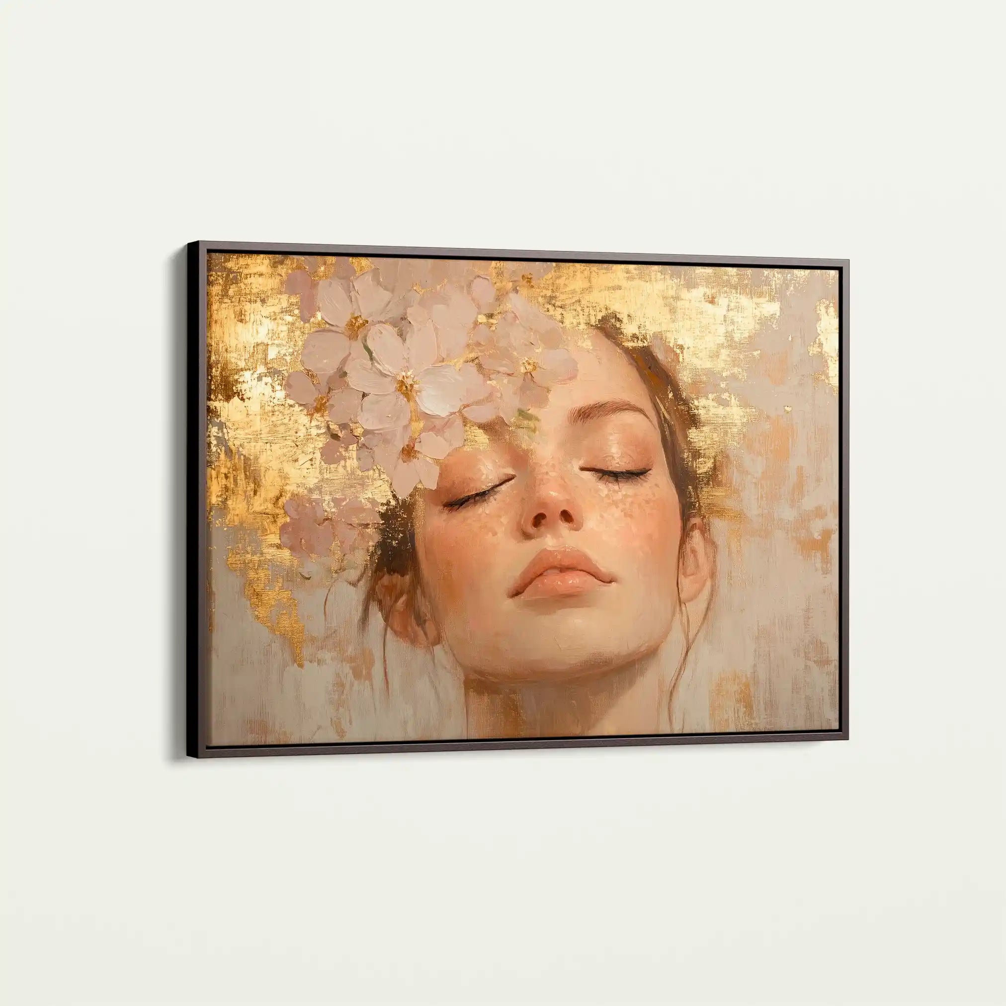 Portrait 182 Canvas Art 90 x 60 cm / Stretched on hidden frame