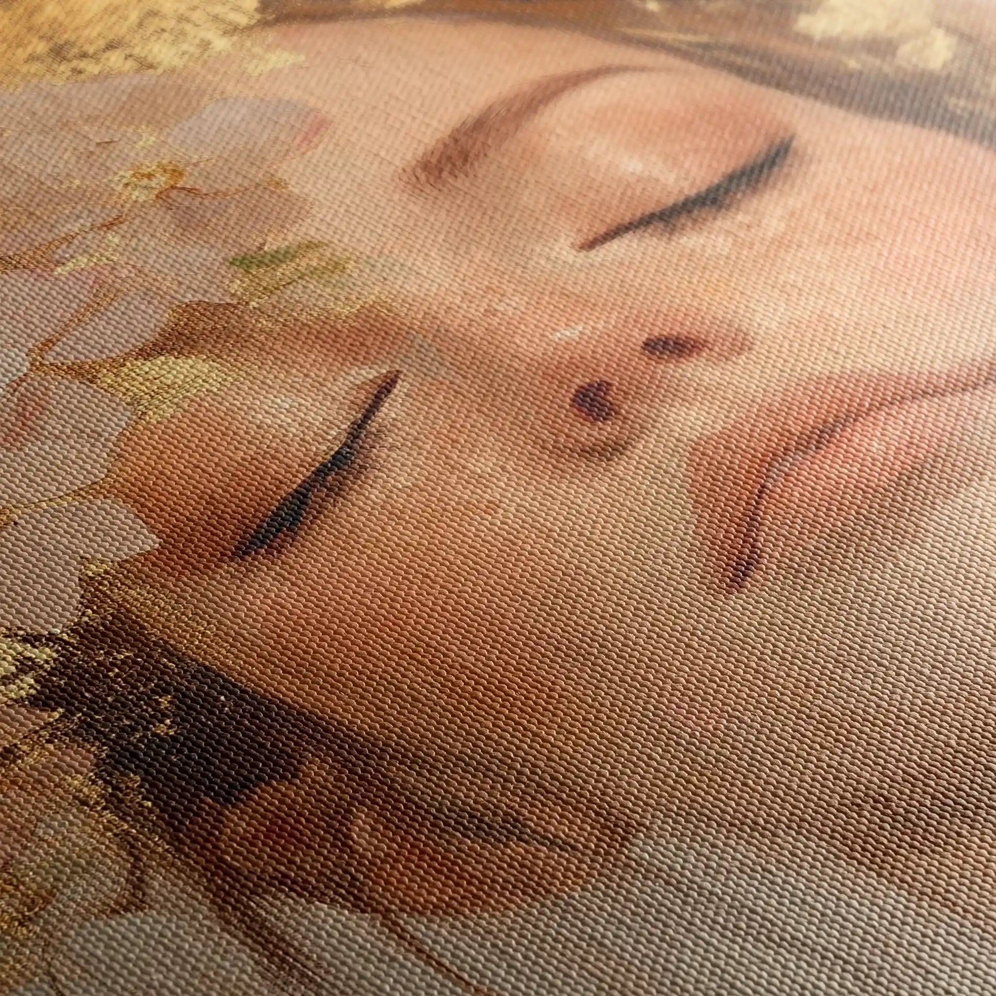 Portrait 182 Canvas Art 90 x 60 cm / Stretched on hidden frame