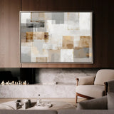 Abstract 1824 Canvas Art 60 x 40 cm / Stretched on hidden frame