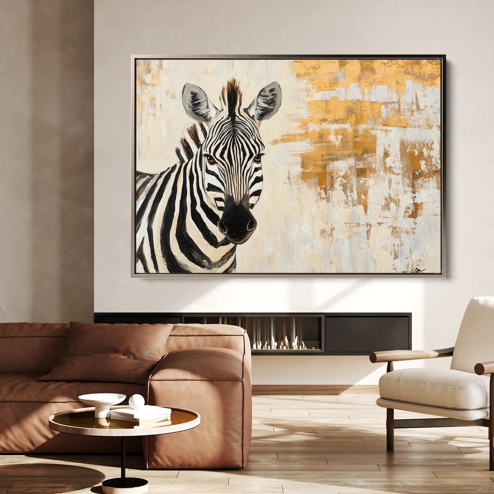 Animals Canvas Wall Art WAD183-AN 90 x 60 cm / Stretched on hidden frame