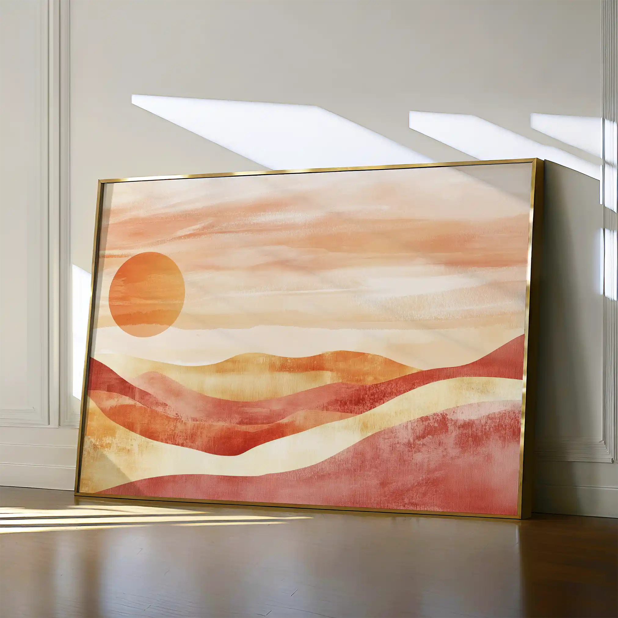 Boho 183 Canvas Art 90 x 60 cm / Stretched on hidden frame