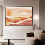 Boho 183 Canvas Art 90 x 60 cm / Stretched on hidden frame
