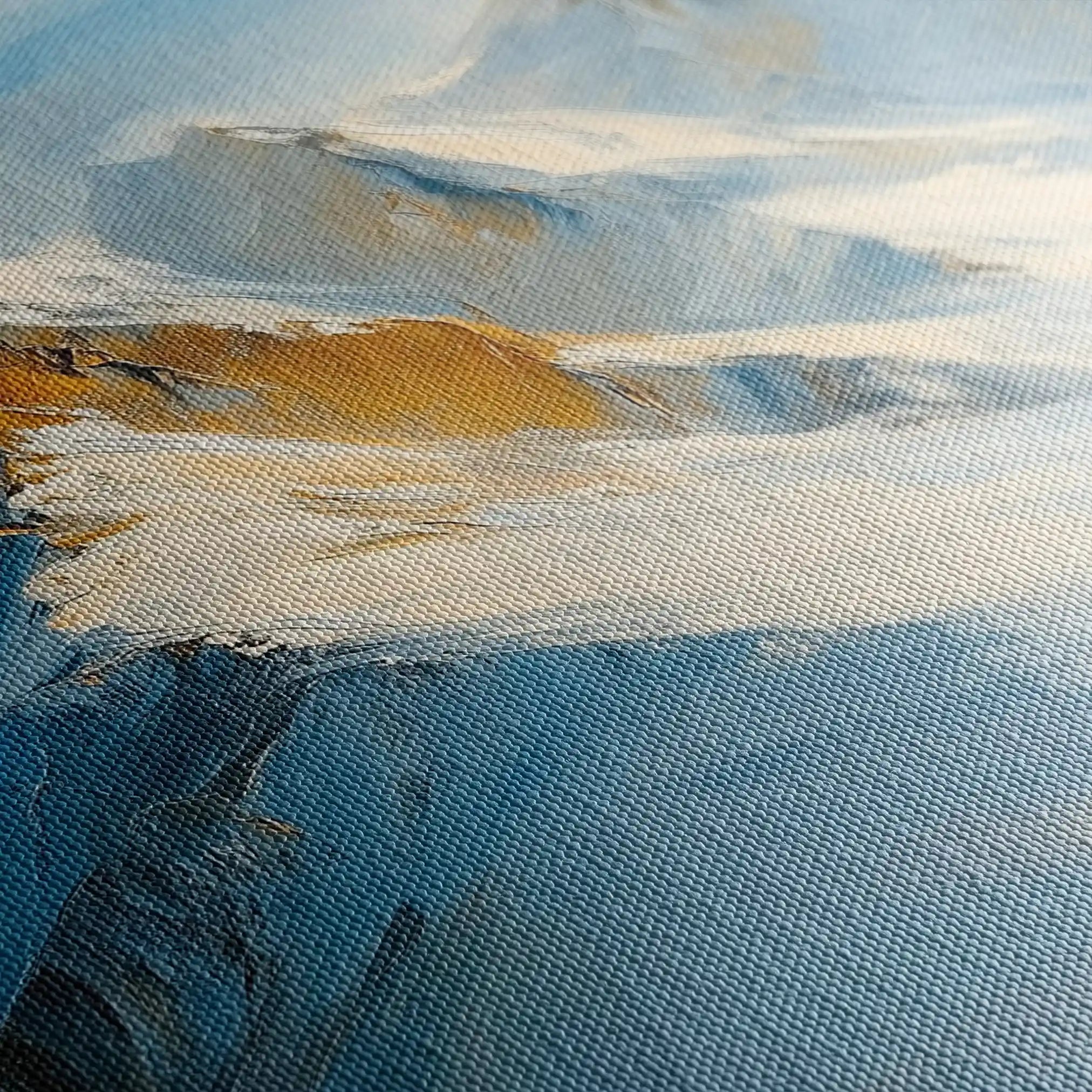 Landscape 183 Canvas Art 90 x 60 cm / Stretched on hidden frame