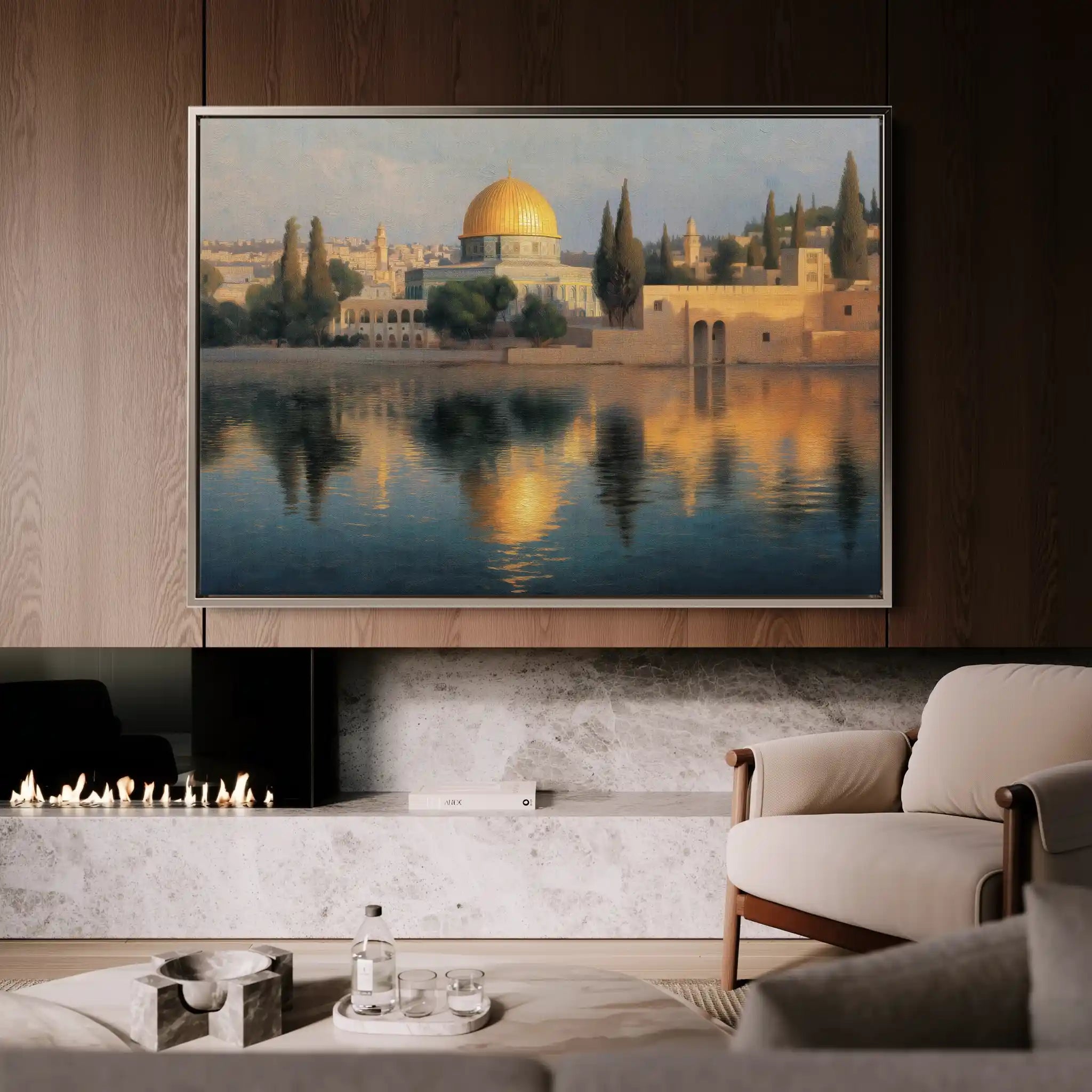 Palestine 183 Canvas Art 60 x 40 cm / Stretched on hidden frame