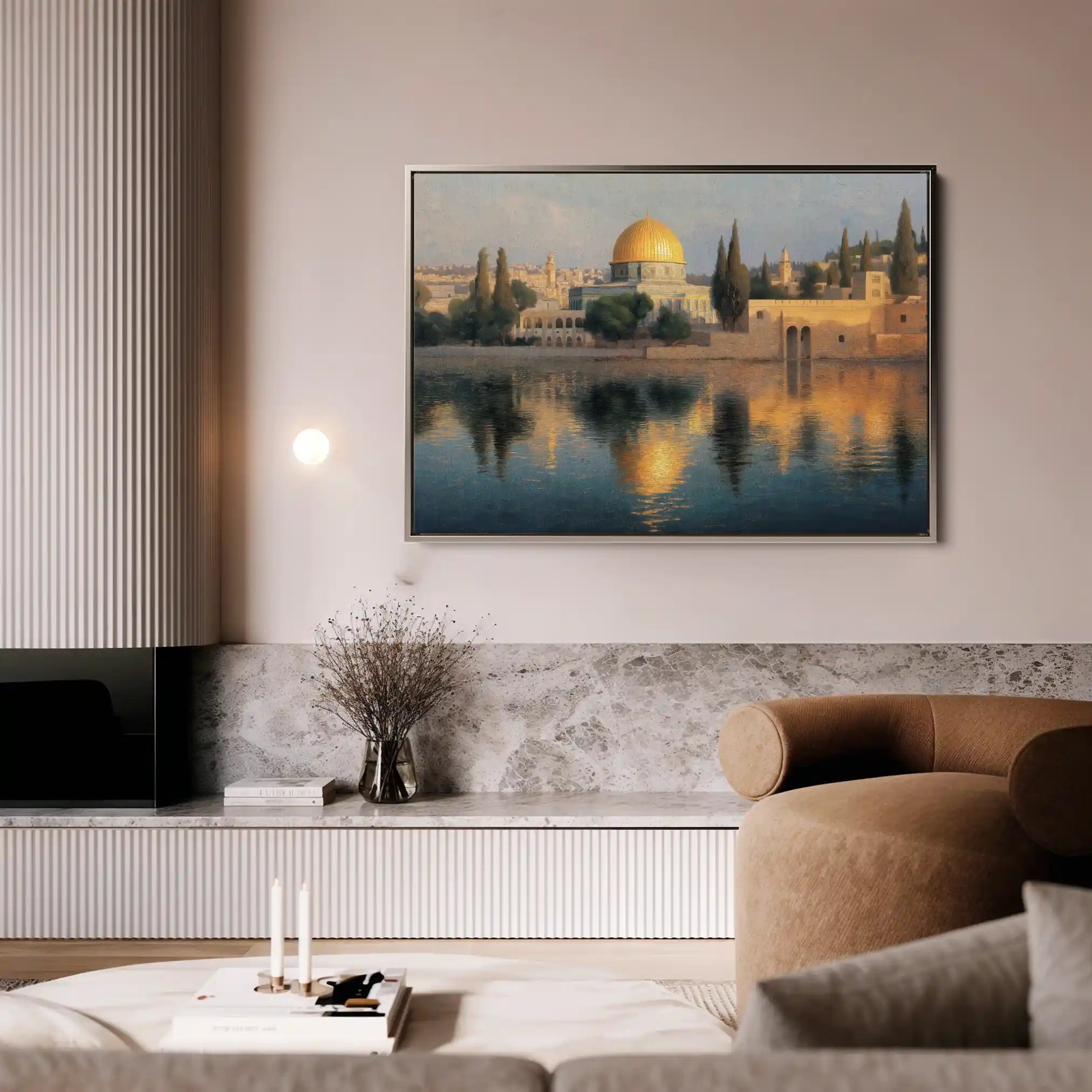 Palestine 183 Canvas Art 60 x 40 cm / Stretched on hidden frame