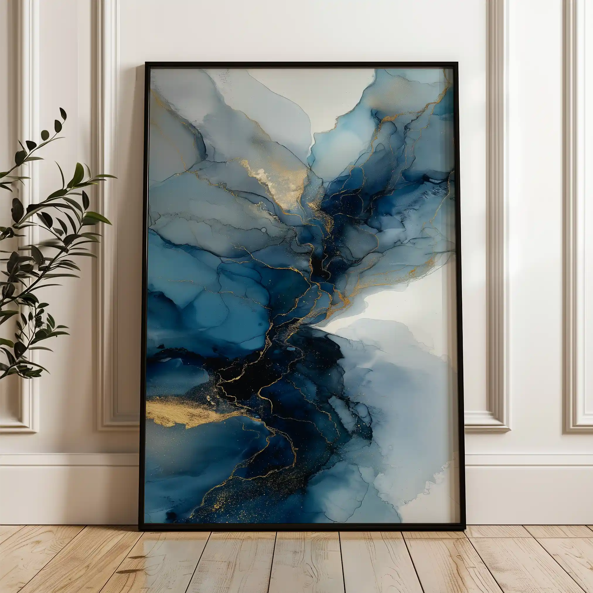 Abstract 1832 Canvas Art 60 x 40 cm / Stretched on hidden frame