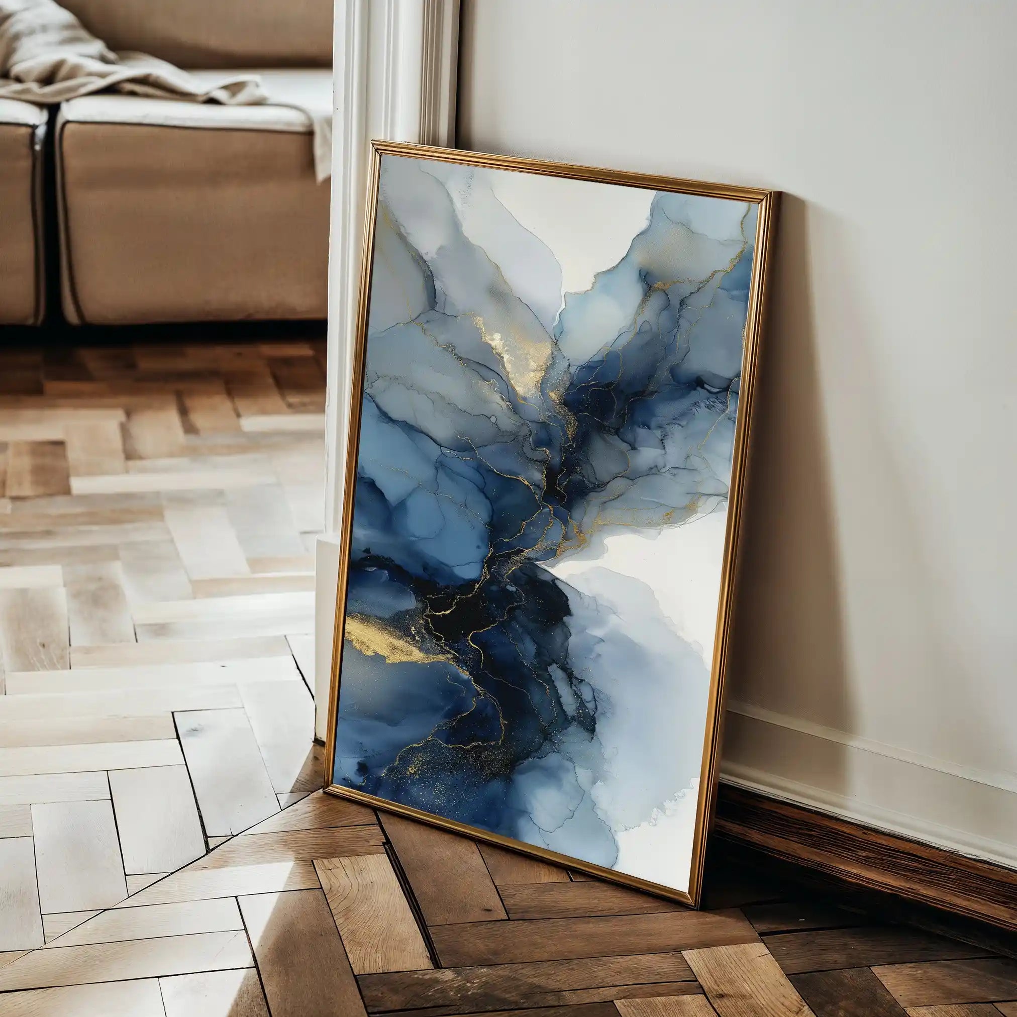 Abstract 1832 Canvas Art 60 x 40 cm / Stretched on hidden frame