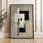 Abstract 1834 Canvas Art 60 x 40 cm / Stretched on hidden frame