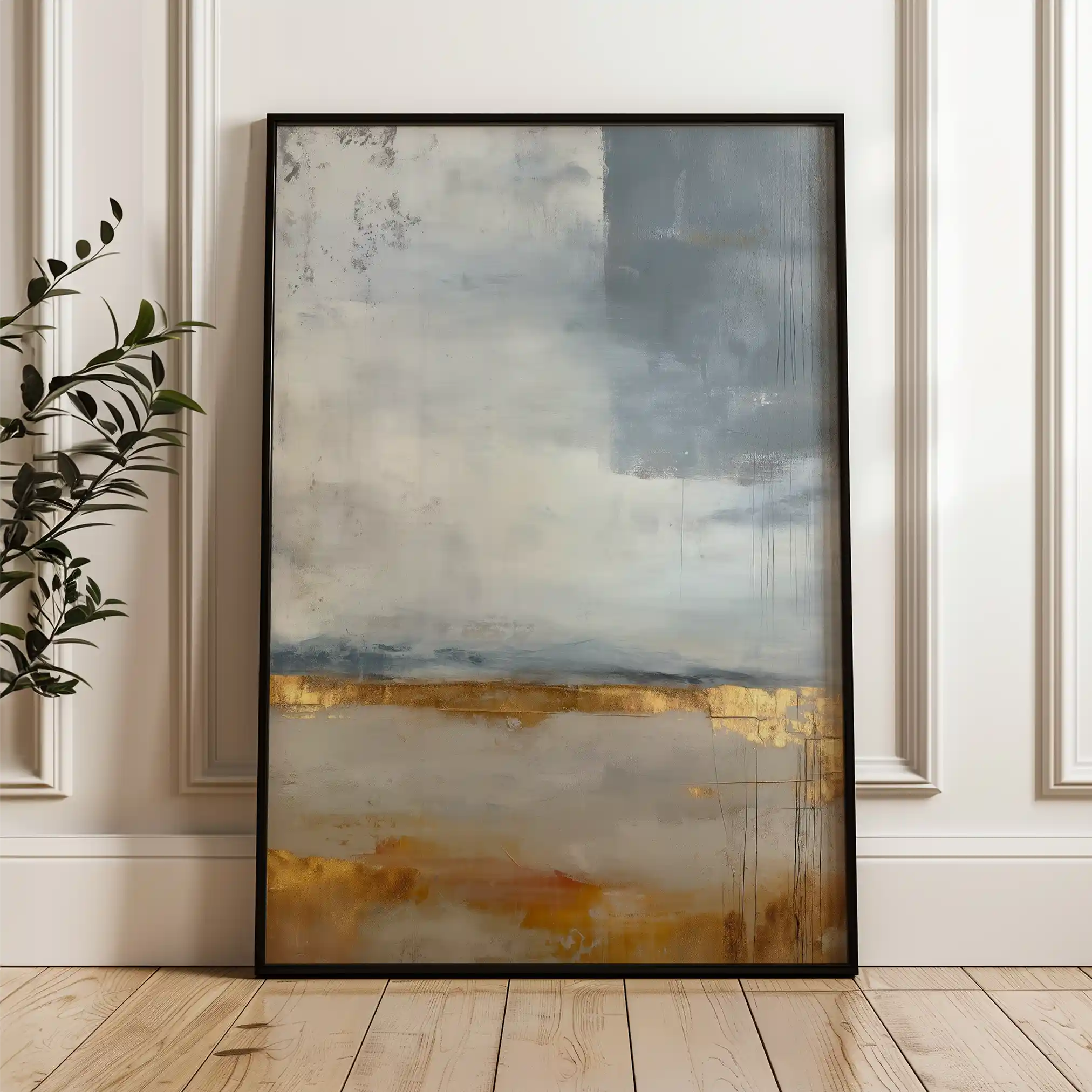 Abstract 1839 Canvas Art 60 x 40 cm / Stretched on hidden frame