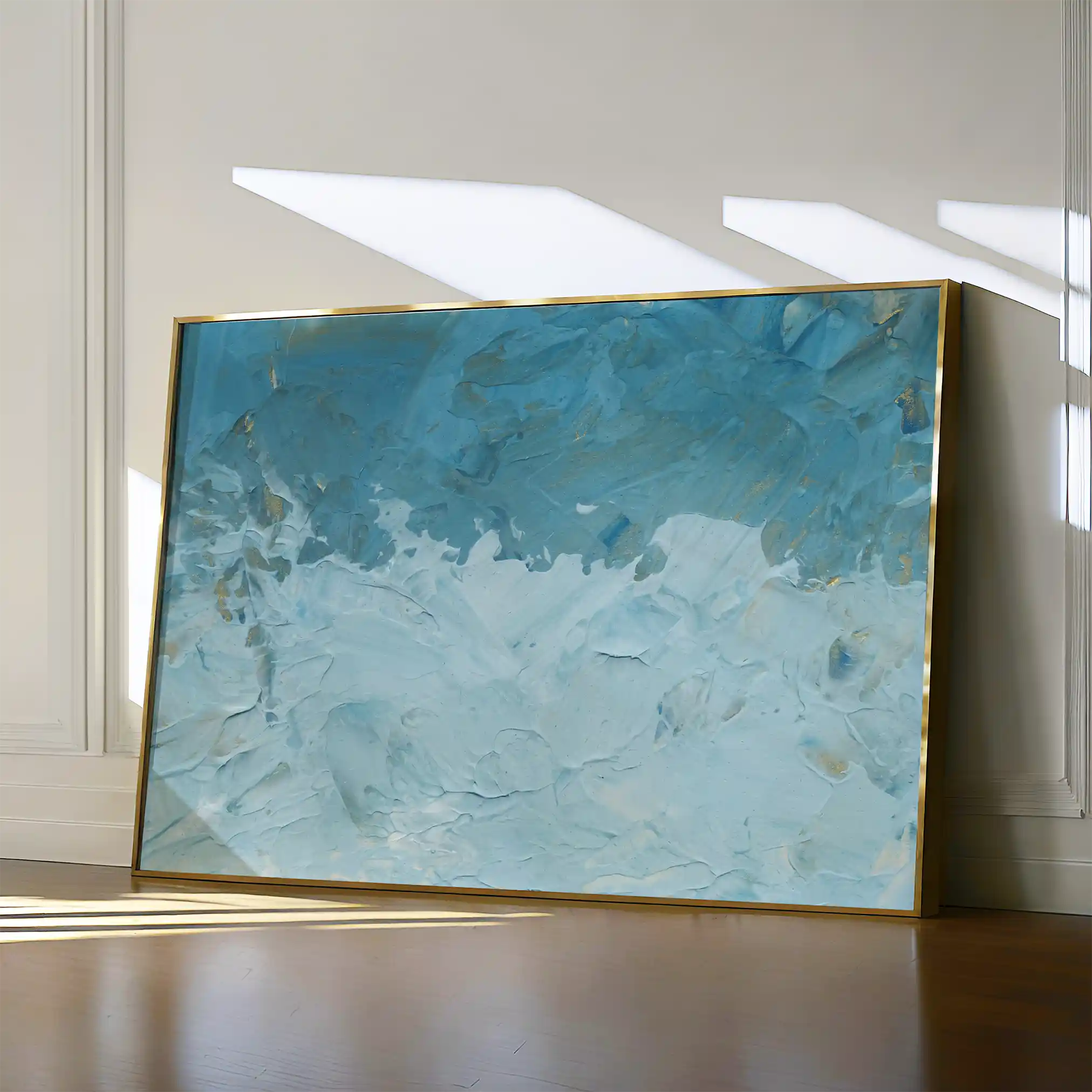 Abstract 184 Canvas Art 60 x 40 cm / Stretched on hidden frame